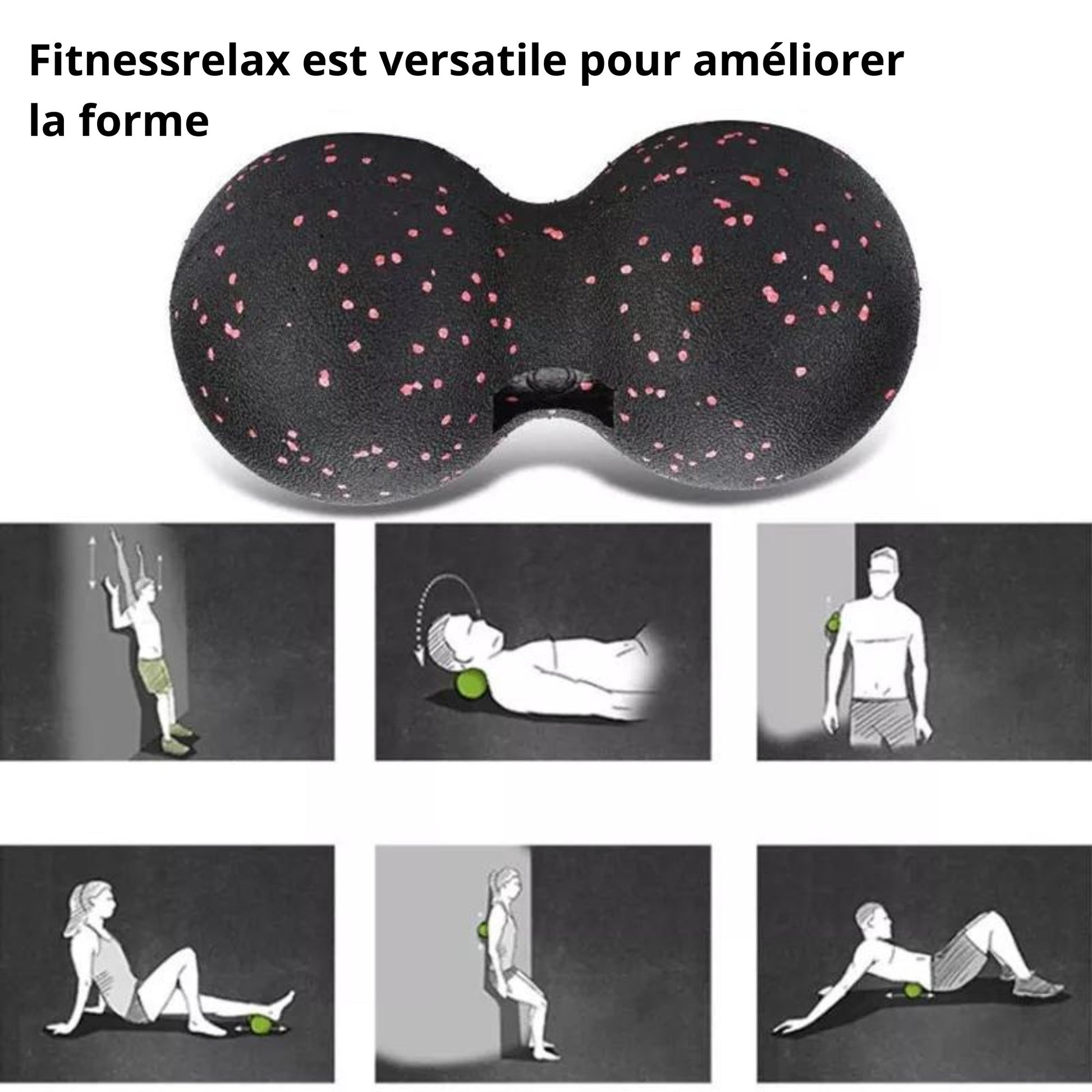 Balles de massage et de yoga - Relaxfitness™ - Fitnessmieuxetre